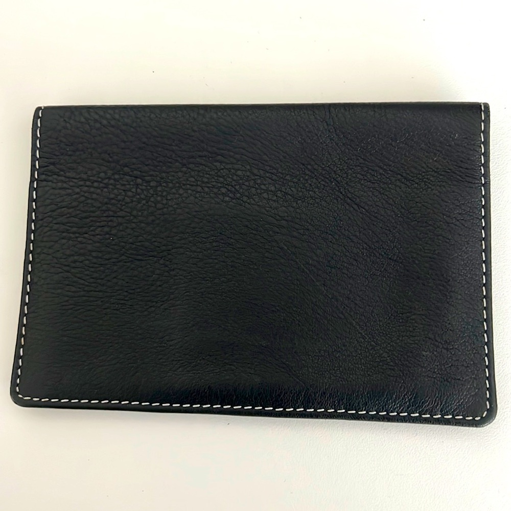 Leather wallet for credit cards and cash!
